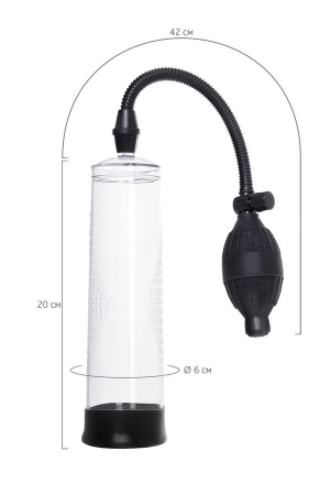 Вакуумная помпа Sexus Men Erection Bjorn + набор эрекционных колец в подарок